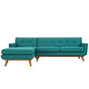 Engage Left-Facing Upholstered Fabric Sectional Sofa / EEI-2068