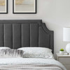 Alyona Channel Tufted Performance Velvet Full/Queen Headboard / MOD-6347