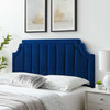 Alyona Channel Tufted Performance Velvet Full/Queen Headboard / MOD-6347