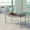 Shore Outdoor Patio Aluminum Dining Table / EEI-2257