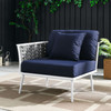 Stance Outdoor Patio Aluminum Left-Facing Armchair / EEI-5565