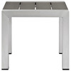 Shore Outdoor Patio Aluminum Side Table / EEI-2248