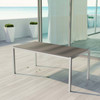 Shore Outdoor Patio Aluminum Dining Table / EEI-2251