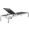 Shore Outdoor Patio Aluminum Mesh Chaise / EEI-2249