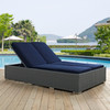 Sojourn Outdoor Patio Sunbrella® Double Chaise / EEI-1983