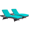 Convene Chaise Outdoor Patio Set of 2 / EEI-2428