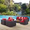 Convene 8 Piece Outdoor Patio Sectional Set / EEI-2368