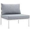 Harmony 7 Piece Outdoor Patio Aluminum Sectional Sofa Set / EEI-2617