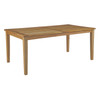 Marina Outdoor Patio Teak Dining Table / EEI-2717