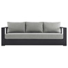 Tahoe Outdoor Patio Powder-Coated Aluminum Sofa / EEI-5676