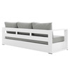 Tahoe Outdoor Patio Powder-Coated Aluminum Sofa / EEI-5676