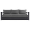 Tahoe Outdoor Patio Powder-Coated Aluminum Sofa / EEI-5676