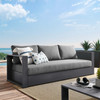 Tahoe Outdoor Patio Powder-Coated Aluminum Sofa / EEI-5676