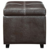 Treasure Upholstered Vinyl Ottoman / EEI-814