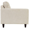 Empress Left-Facing Upholstered Fabric Loveseat / EEI-2589