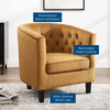 Prospect Performance Velvet Armchair / EEI-2613