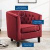 Prospect Performance Velvet Armchair / EEI-2613