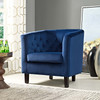 Prospect Performance Velvet Armchair / EEI-2613