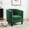 Prospect Performance Velvet Armchair / EEI-2613