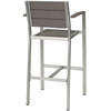 Shore Outdoor Patio Aluminum Bar Stool / EEI-2254