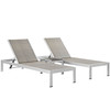 Shore 3 Piece Outdoor Patio Aluminum Set / EEI-2476