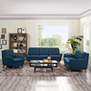 Beguile Living Room Set Upholstered Fabric Set of 3 / EEI-2431