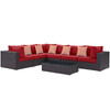 Convene 7 Piece Outdoor Patio Sectional Set / EEI-2361