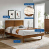 Marlee Full Wood Platform Bed With Angular Frame / MOD-6625