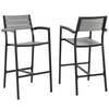 Maine Bar Stool Outdoor Patio Set of 2 / EEI-1740