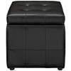 Volt Storage Upholstered Vinyl Ottoman / EEI-1044