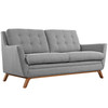 Beguile Upholstered Fabric Loveseat / EEI-1799