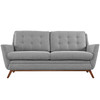 Beguile Upholstered Fabric Loveseat / EEI-1799