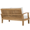 Marina Outdoor Patio Teak Loveseat / EEI-1144