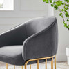 Legacy Performance Velvet Armchair / EEI-5025