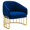 Legacy Performance Velvet Armchair / EEI-5025