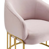 Legacy Performance Velvet Armchair / EEI-5025