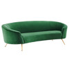 Marchesa Upholstered Performance Velvet Sofa / EEI-5015