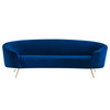 Marchesa Upholstered Performance Velvet Sofa / EEI-5015