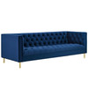 Delight Tufted Button Performance Velvet Sofa / EEI-3455