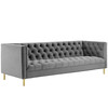 Delight Tufted Button Performance Velvet Sofa / EEI-3455