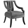 Harken Performance Velvet Accent Chair / EEI-3458
