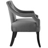 Harken Performance Velvet Accent Chair / EEI-3458