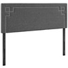 Josie Queen Upholstered Fabric Headboard / MOD-5402