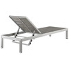 Shore Outdoor Patio Aluminum Chaise / EEI-2247