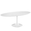 Lippa 78" Oval Wood Top Dining Table / EEI-1657