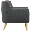 Remark Upholstered Fabric Armchair / EEI-1631