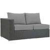 Sojourn Outdoor Patio Sunbrella® Left Arm Loveseat / EEI-1858