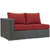 Sojourn Outdoor Patio Sunbrella® Left Arm Loveseat / EEI-1858