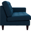 Empress Right-Facing Upholstered Fabric Loveseat / EEI-2595