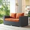 Sojourn Outdoor Patio Sunbrella® Loveseat / EEI-1851